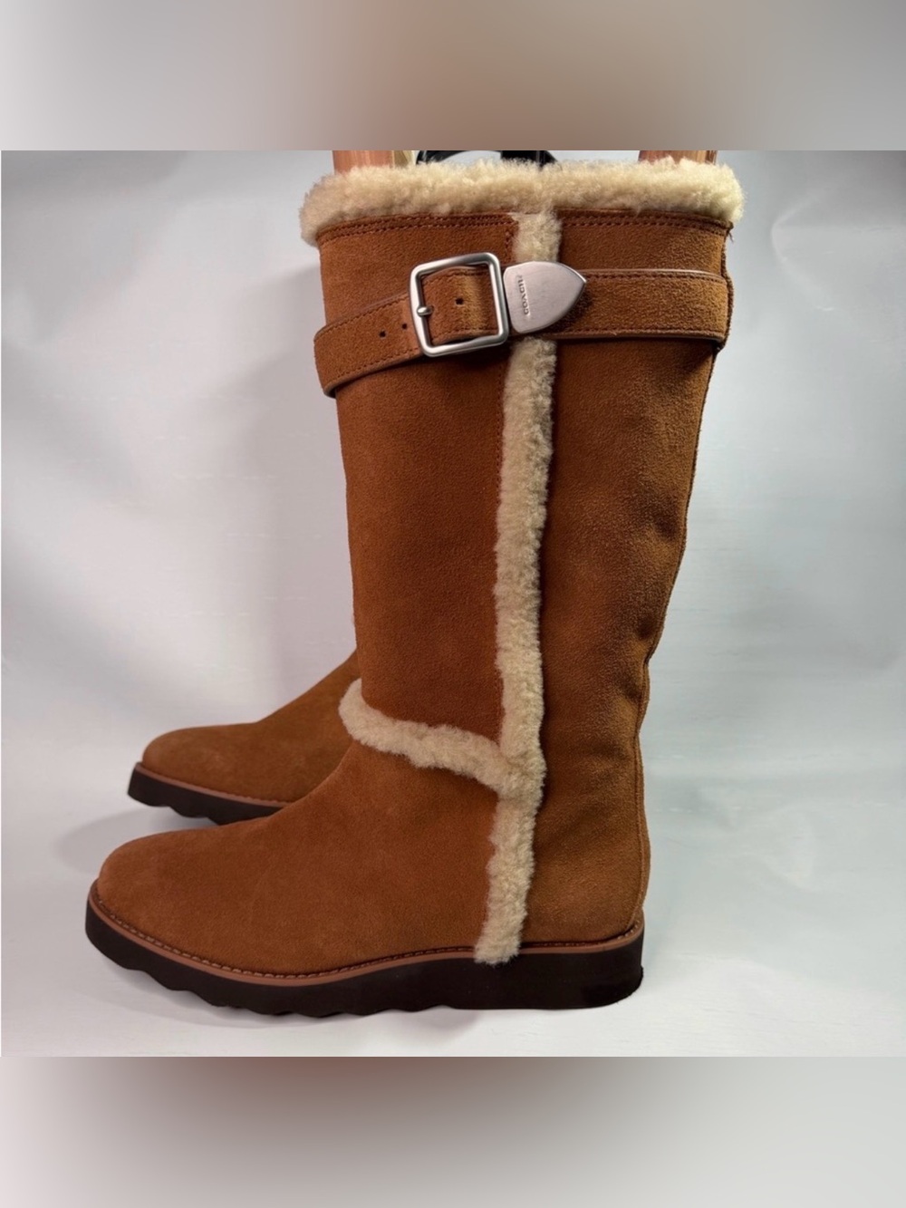 COACH Belmont Cold Weather Woman’s Boots - Picture 4 of 11